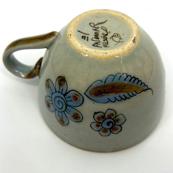 Ken Edwards El Palomar Pottery
Coffee Tea Cup Mug Tonala Mexico Blue Bird Floral - Picture 12 of 13